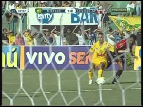 Mirassol 3 x 0 Botafogo Campeonato Paulista 2012
