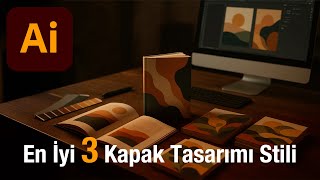 Her Türlü Kitap ve Dergi Kapağı Tasarımı - Adobe Illustrator