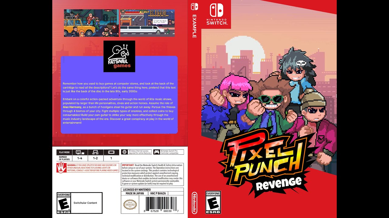 pixel punch sound with SFX