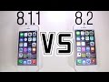 iOS 8.1.1 VS iOS 8.2 - Is It Faster? + Whats New.