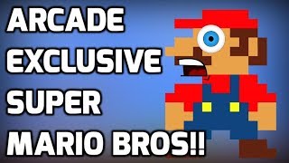The Arcade Exclusive Super Mario Bros Game! - VS Super Mario Bros - THGM