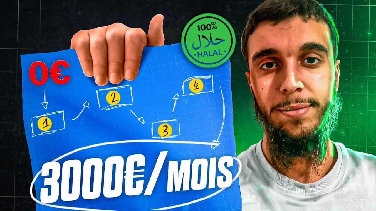 FORMATION COMPLÈTE : Passer de 0€ à 3000€/mois HALAL ( copie ce plan )
