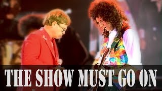 Queen + Elton John - The Show Must Go On - Freddie Mercury Tribute 1992 [50 FPS]