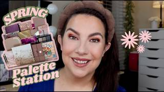 SPRING PALETTE STATION... Display, Use & Love What You Have