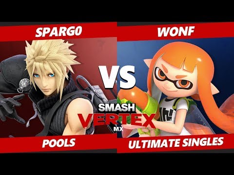 Smash Vertex Pools - XTR | Spargo (Cloud) Vs. BIT PhT | Wonf (Inkling) Smash Ultimate - SSBU