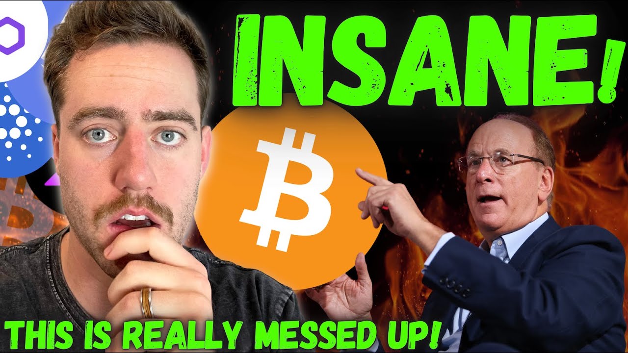 THIS IS REALLY F*CKED UP! BITCOIN IS ABOUT TO MAKE A MASSIVE MOVE!