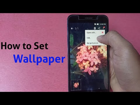 How to set wallpaper in android phone
