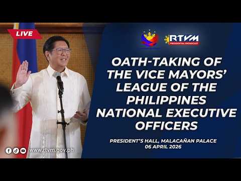 Oath-taking Ceremony of the Vice Mayors’ League of the Philippines National Executive Officers