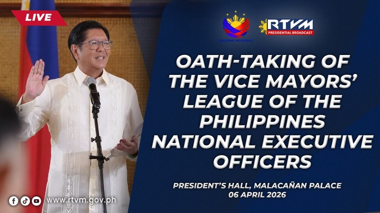 Oath-taking Ceremony of the Vice Mayors’ League of the Philippines National Executive Officers