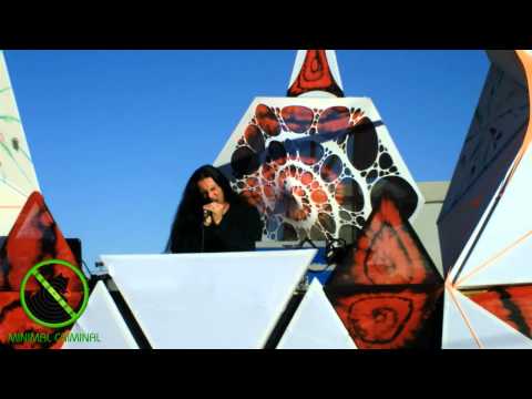 MINIMAL CRIMINAL vs Hypogeo - Red Cap Dugpa LIVE @ Satya festival 03.27.2013