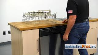 How To: Whirlpool/KitchenAid/Maytag Upper Dishrack Wheel W11157084