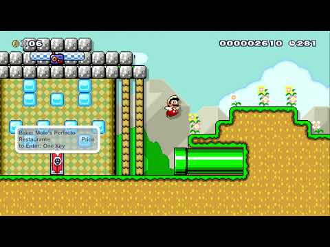 Mole Story Part 41 by ★SuperKev★ - Miiverse - SUPER MARIO MAKER - NO COMMENTARY 1bh