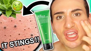 I tired the Benton Aloe Vera Propolis Soothing Gel for ONE WEEK! (why is this stinging!)