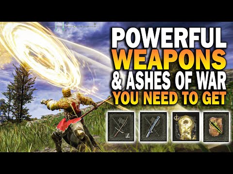 Powerful Weapons & Ashes Of War You Need To Get In Elden Ring