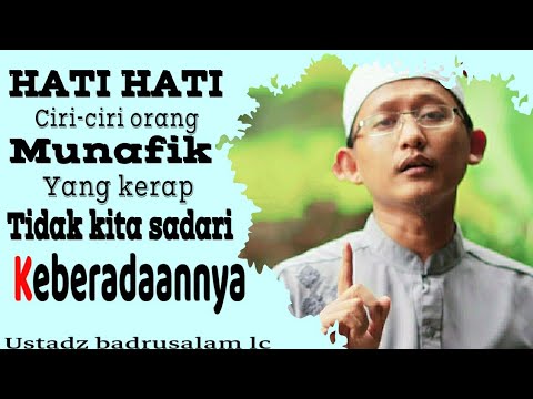 inilah ciri ciri orang munafik yg tidak kita sadari...