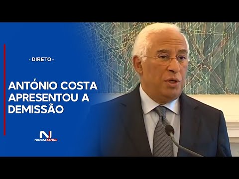 ANTÓNIO COSTA APRESENTOU A DEMISSÃO