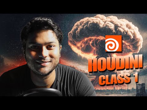 Full Complete Course for Houdini For FREE | Class 1 | BY Akash Gupta