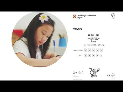 Cambridge English Qualification: Explaining results for Pre A1 Starters to A2 Flyers