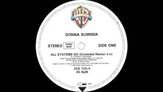 Donna Summer - All Systems Go (Extended Remix) 1987