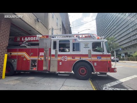 FDNY Ladder 49 Responds to a Water-leak, Highbridge, BX 9/11/2020