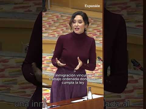 Ayuso se encara con Vox sobre inmigración: \