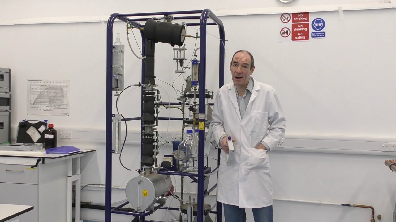 Distillation Column - Strathclyde Chemical Engineering Experiment (T4)