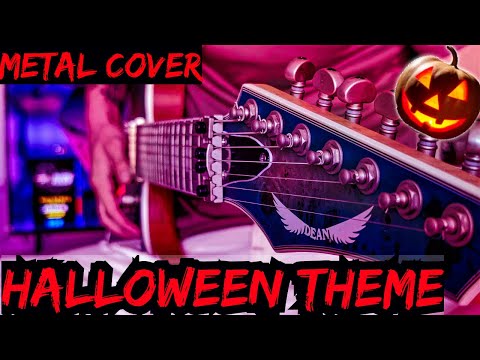 John Carpenter - HALLOWEEN Theme ( Metal cover on guitar )