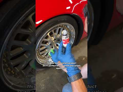 Ceramic coating #wheels keeps them SHINY #detailing