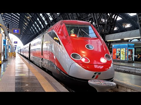 A bordo frecciarossa in Premium da Milano C.le a Rimini (Etr 500)