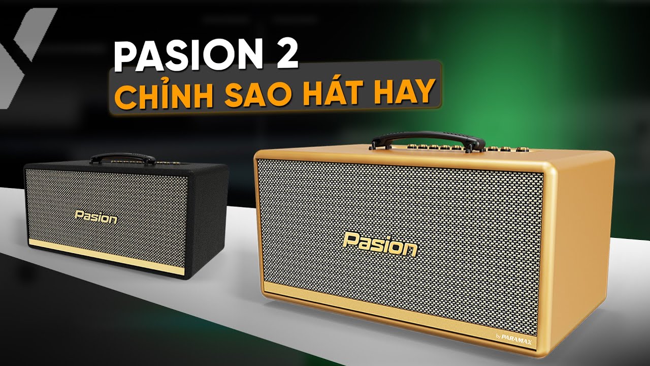 video Loa karaoke di động Paramax Pasion 2C chính hãng 0