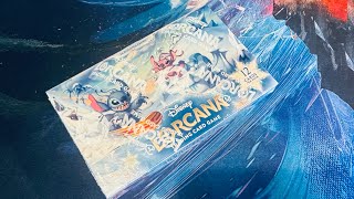 Lorcana Winterspell booster box opening