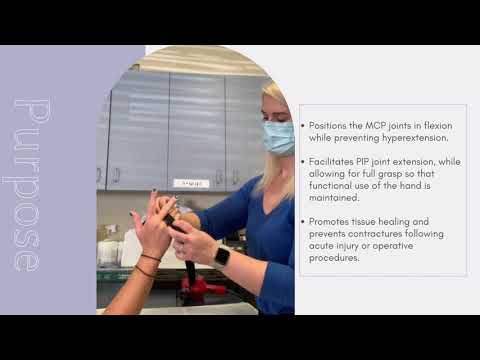 Anti-Claw Orthosis: Thermoplastic Material