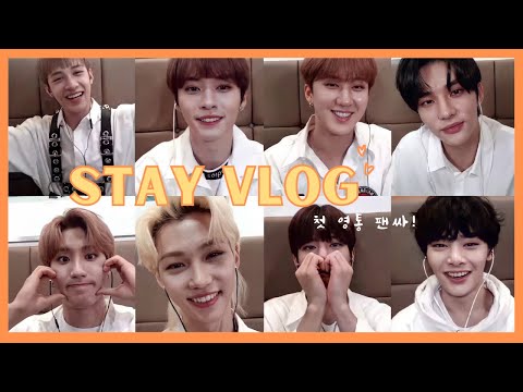 [STAY VLOG] first time talking to Stray Kids ♡ 스테이 브이로그 영통팬싸 경험 ♡ what happened in October (eng sub)