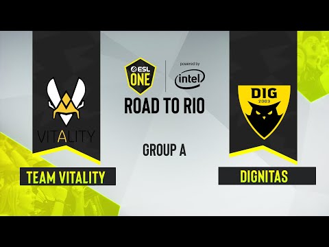 CS:GO - Dignitas vs. Team Vitality [Nuke] Map 1 - ESL One: Road to Rio - Group A - EU