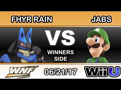WNF 2.7 - Fhyr Rain (Lucario) Vs. Jabs (Luigi) Winners Side