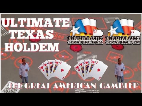 Ultimate Texas Holdem From Palace Station in Las Vegas, Nevada!!