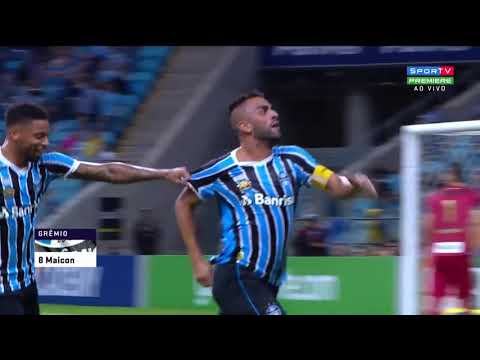 Grêmio 5 x 1 Santos - Brasileiro 2018 - Melhores momentos (HD)