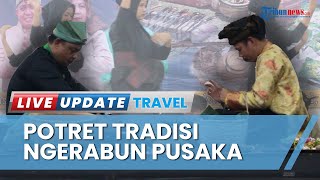 Tradisi Ngerabun Pusaka, Belasan Benda Pusaka Dimandikan dengan Kembang 7 Rupa dan Air Jeruk Nipis