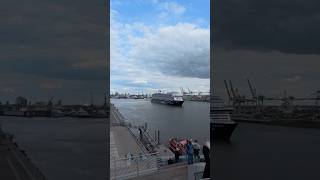 Auslaufen der Mein Schiff 7 aus Hamburg in Zeitraffer  💙