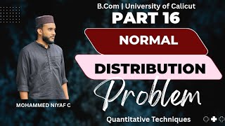 Normal Distribution Problem