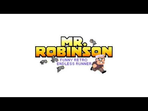 Mr. Robinson Endless Runner - Retro Pixel Art Mobile Game