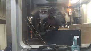 (桜内旅行XX２号) 京王車で３度目の正直！！リベンジ果たす！京王新線・都営新宿線 急行本八幡行き 笹塚～新線新宿～神保町間 前面展望