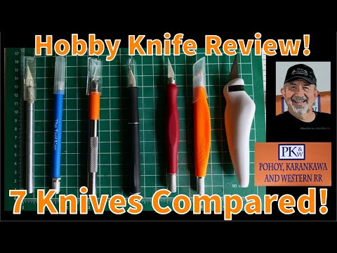 Hobby Knife Review - 7 Knives Compared!