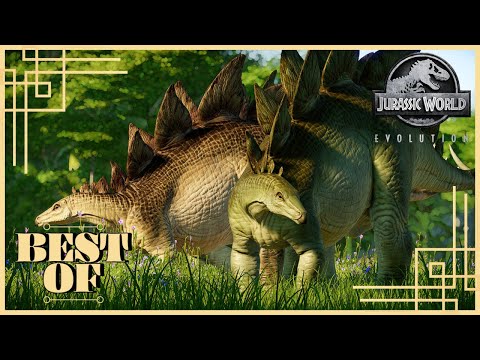 Best of STEGOSAURUS 🦖 Jurassic World Evolution
