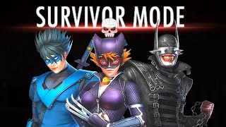 Using ONLY Metal Characters in Survivor Mode! | Injustice Gods Among Us 3.4! | iOS/Android!