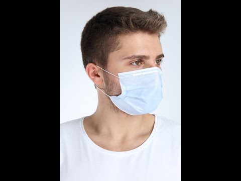 MSM Medizinische Maske - 98% BFE Typ II - 3-lagige blau