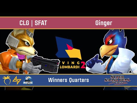 Saving Mr. Lombardi 2 - CLG | SFAT (Fox) VS Ginger (Falco) - SSBM - Winners Quarters