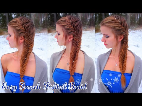 Easy French Fishtail Braid | LEARN TO BRAID | Easy Hairstyles
