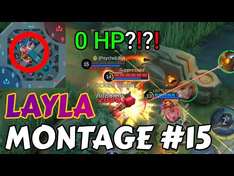 Layla Montage #15 | Legendaries | MLBB