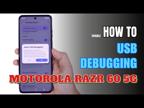How to Enable USB Debugging on Motorola Razr 60 5G | Step-by-Step Guide